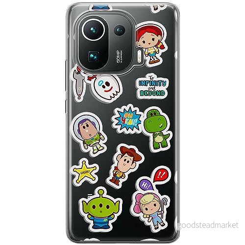 ERT GROUP mobiltelefonfodral för Xiaomi MI 11 PRO originalt och officiellt licensierat Disney mönster Toy Story 015 optimalt anpassad till formen på mobiltelefonen, gedeeltelijk transparant 5905795048617