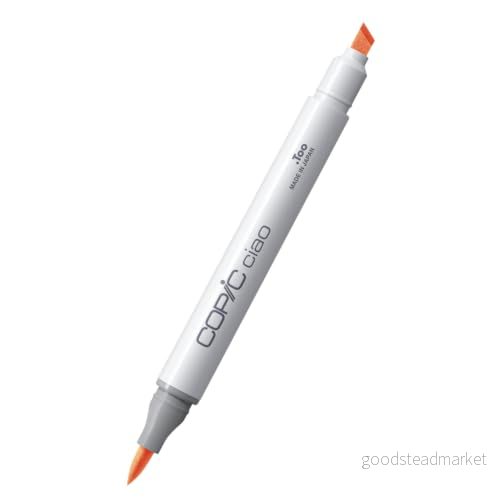 COPIC Ciao märkpenna typ R 11, Pale Cherry rosa, mångsidig layoutmärkpenna med en medelbred och penselspets 4511338010891