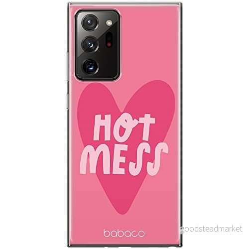 ERT GROUP mobiltelefonfodral för Samsung GALAXY NOTE 20 ULTRA originalt och officiellt licensierat Babaco mönster Hot Mess 001 anpassad till formen på mobiltelefonen, fodral tillverkad av TPU plast 5904805027598