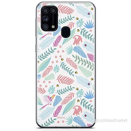 ERT GROUP mobiltelefonfodral för Samsung M31 originalt och officiellt licensierat Disney mönster The Lion King 001 optimalt anpassad till formen på mobiltelefonen, fodral tillverkad av TPU plast 5904805475511