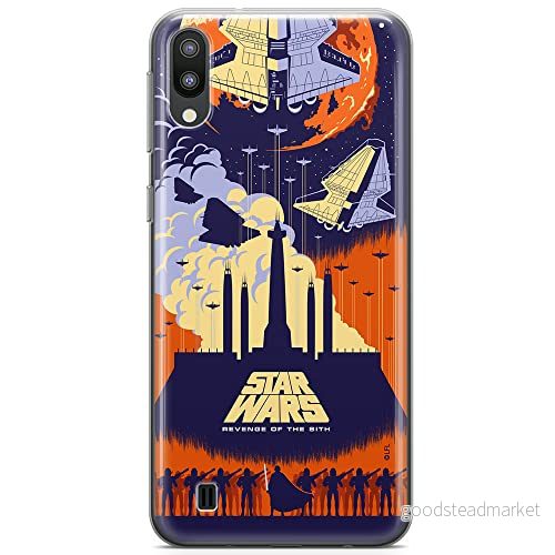 ERT GROUP mobiltelefonfodral för Samsung M10 originalt och officiellt licensierat Star Wars mönster 030 optimalt anpassad till formen på mobiltelefonen, fodral tillverkad av TPU plast 5903537332345