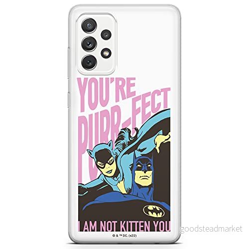 ERT GROUP mobiltelefonfodral för Samsung A72 5G originalt och officiellt licensierat DC mönster Batman 067 optimalt anpassad till formen på mobiltelefonen, fodral tillverkad av TPU plast 5905131520494