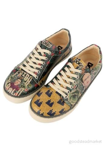 DOGO Fkl sneakers för kvinnor, flerfärgad, 39 EU 8680544220212