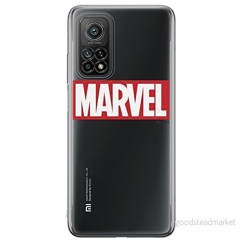 ERT GROUP mobiltelefonfodral för Xiaomi MI 10T 5G / PRO originalt och officiellt licensierat Marvel mönster 006 optimalt anpassad till formen på mobiltelefonen, gedeeltelijk transparant 5903040342671