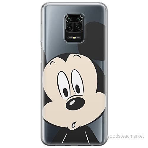 ERT GROUP mobiltelefonfodral för Xiaomi REDMI NOTE 9 PRO/ 9S originalt och officiellt licensierat Disney mönster Mickey 019 optimalt anpassad till formen på mobiltelefonen, gedeeltelijk transparant 5903932035155