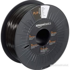 Amazon Basics PLA, 3D skrivarfilament, 1,75 mm, svart, 1 kg per spole, 3 spolar 840095800105 Amazon Basics PLA, 3D skrivarfilament, 1,75 mm, svart, 1 kg per spole, 3 spolar 840095800105