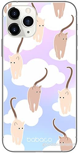 ERT GROUP mobiltelefonfodral för Iphone 11 PRO originalt och officiellt licensierat Babaco mönster Cats 015 optimalt anpassad till formen på mobiltelefonen, fodral tillverkad av TPU plast 5905131071811
