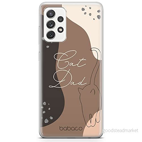 ERT GROUP mobiltelefonfodral för Samsung A73 5G originalt och officiellt licensierat Babaco mönster Cats 010 optimalt anpassad till formen på mobiltelefonen, fodral tillverkad av TPU plast 5905131093431