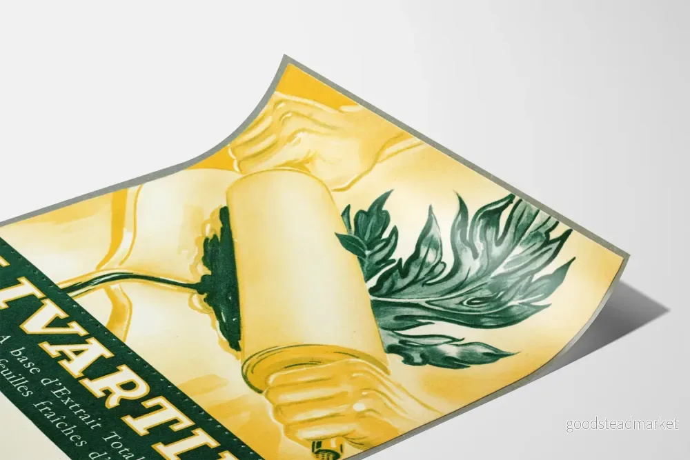 Vintageposter Livartil Artichoke-extrakt Väggdekoration - Bild 3