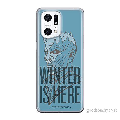ERT GROUP mobiltelefonfodral för Oppo FIND X5 PRO originalt och officiellt licensierat Game of Thrones mönster 016 optimalt anpassad till formen på mobiltelefonen, fodral tillverkad av TPU plast 5905511408053