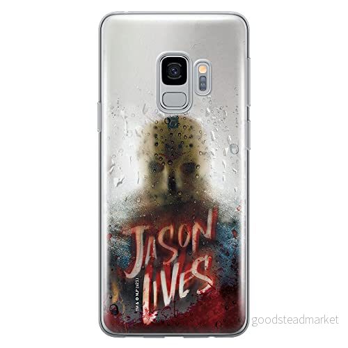ERT GROUP mobiltelefonfodral för Samsung S9 originalt och officiellt licensierat Horror mönster Friday the 13th 004 optimalt anpassad till formen på mobiltelefonen, fodral tillverkad av TPU plast 5905511099930