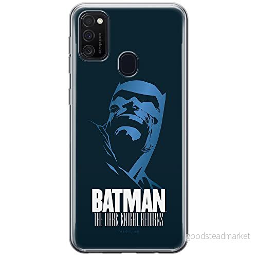 ERT GROUP mobiltelefonfodral för Samsung M21 originalt och officiellt licensierat DC mönster Batman 034 optimalt anpassad till formen på mobiltelefonen, fodral tillverkad av TPU plast 5903537845913