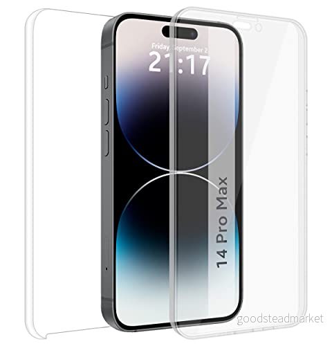 Dubbelfodral Transparent Pc + TPU Full Body 360 Kompatibel med iPhone 14 Pro MAX (6.7) 8434844824386