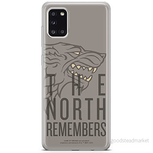 ERT GROUP mobiltelefonfodral för Samsung A31 originalt och officiellt licensierat Game od Thrones mönster of 013 anpassad till formen på mobiltelefonen, fodral tillverkad av TPU plast 5903932680836