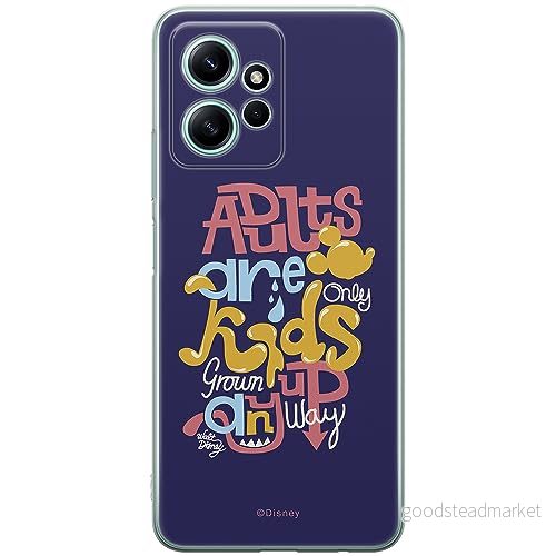 ERT GROUP mobiltelefonfodral för Xiaomi REDMI NOTE 12 4G originalt och officiellt licensierat Disney mönster Mickey 022 optimalt anpassad till formen på mobiltelefonen, fodral tillverkad av TPU plast 5905511951399