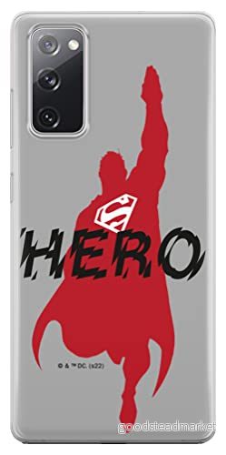 ERT GROUP mobiltelefonfodral för Samsung S20 FE / 5G originalt och officiellt licensierat DC mönster Superman 038 optimalt anpassad till formen på mobiltelefonen, fodral tillverkad av TPU plast 5905131574206