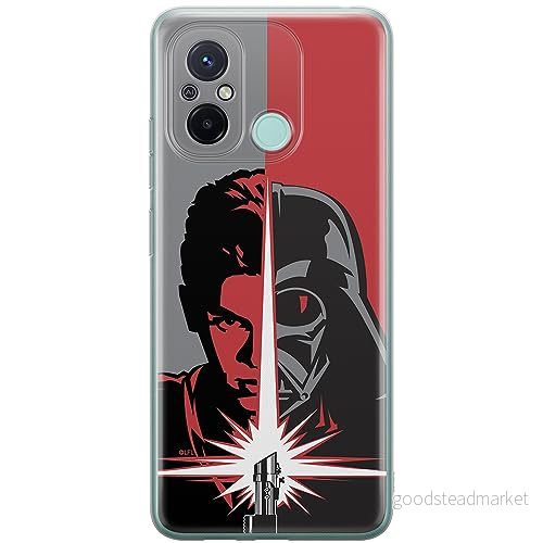 ERT GROUP mobiltelefonfodral för Xiaomi REDMI 12C/ 11A originalt och officiellt licensierat Star Wars mönster Darth Vader 007, fodral tillverkad av TPU plast 5905511854584