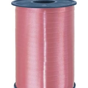C.E. Pattberg AMERICA Gåvolocktängsband vildros (rosa), 546 meter ballongband för presentförpackning, 0,5 cm bredd, tillbehör dekoration och hantverk, dekorationsband presenter 4009236502704