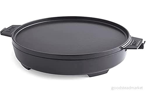 Weber Dutch Oven Duo - Svart - 6,8 l - Emaljerad gjutjärnsgryta 77924159640