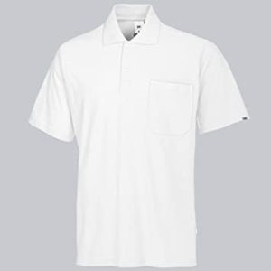 BP 1612 181 21 6XL unisex poloshirt, 1/2 ärmar, polokrage med knapplås, 70 cm, 220,00 g/m² tygblandning, vit, 4055301000651 BP 1612 181 21 6XL unisex poloshirt, 1/2 ärmar, polokrage med knapplås, 70 cm, 220,00 g/m² tygblandning, vit, 4055301000651