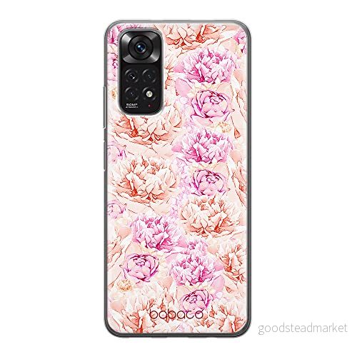 ERT GROUP mobiltelefonfodral för Xiaomi REDMI NOTE 11S 4G / 11 originalt och officiellt licensierat Babaco mönster Flowers 004, fodral tillverkad av TPU plast 5905511563554