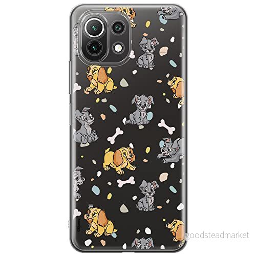 ERT GROUP mobiltelefonfodral för Xiaomi 11 LITE 4G/5G originalt och officiellt licensierat Disney mönster Lady and the Tramp 002, gedeeltelijk transparant 5903932705706