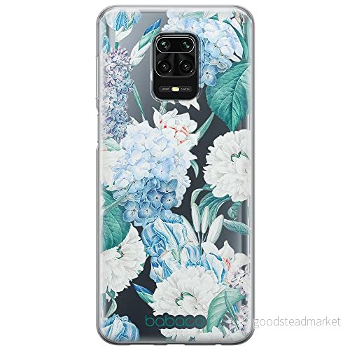 ERT GROUP mobiltelefonfodral för Xiaomi REDMI NOTE 9 PRO/ 9S originalt och officiellt licensierat Babaco mönster Flowers 028 optimalt anpassad till formen på mobiltelefonen, gedeeltelijk transparant 5905131271402