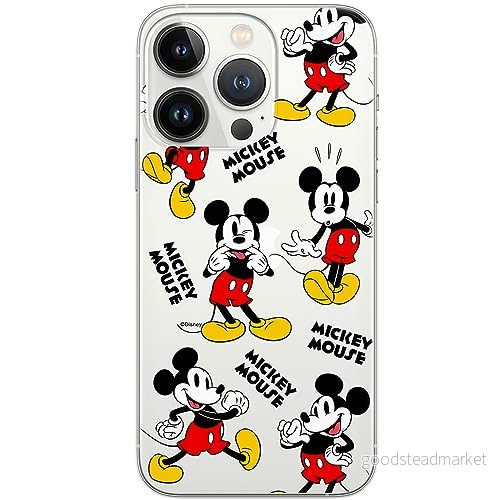 ERT GROUP mobiltelefonfodral för Iphone 13 PRO originalt och officiellt licensierat Disney mönster Mickey 050 optimalt anpassad till formen på mobiltelefonen, gedeeltelijk transparant 5905795031848
