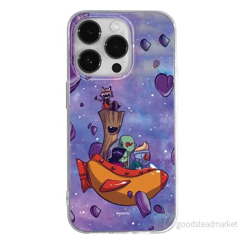 ERT GROUP mobiltelefonfodral för Apple Iphone 14 PRO MAX originalt och officiellt licensierat Marvel mönster Guardians of the Galaxy 010, fodral tillverkad av TPU plast 5905131940940