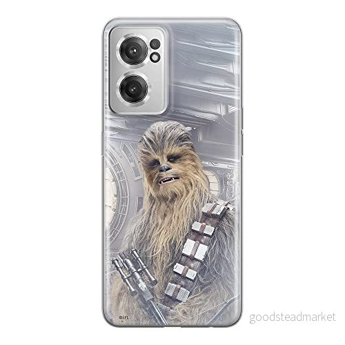 ERT GROUP mobiltelefonfodral för Oneplus NORD CE 2 originalt och officiellt licensierat Star Wars mönster Chewbacca 002 optimalt anpassad till formen på mobiltelefonen, fodral tillverkad av TPU plast 5905511298531