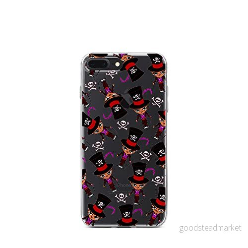 ERT GROUP mobiltelefonfodral för Iphone 7 PLUS/ 8 PLUS originalt och officiellt licensierat Disney mönster Dr. Facilier 002 optimalt anpassad till formen på mobiltelefonen, gedeeltelijk transparant 5905131398765