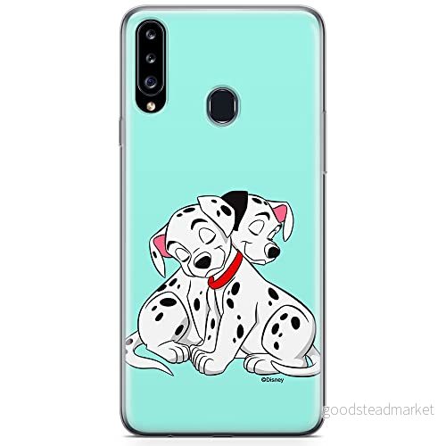 ERT GROUP mobiltelefonfodral för Samsung A20S originalt och officiellt licensierat Disney mönster Dalmatians 005 optimalt anpassad till formen på mobiltelefonen, fodral tillverkad av TPU plast 5905131171405