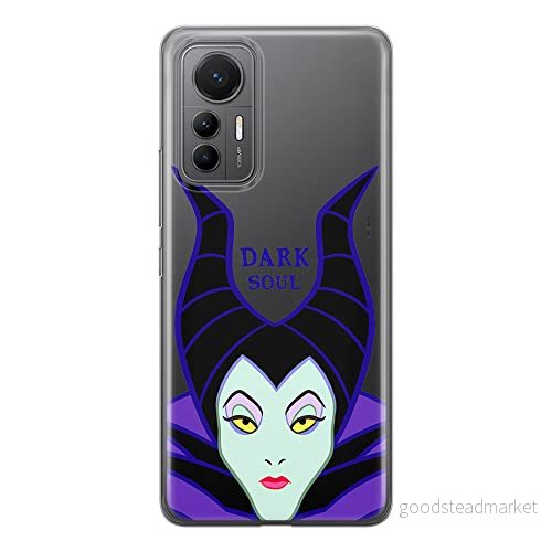 ERT GROUP mobiltelefonfodral för Xiaomi 12 LITE originalt och officiellt licensierat Disney mönster Maleficent 001 optimalt anpassad till formen på mobiltelefonen, gedeeltelijk transparant 5905511499662