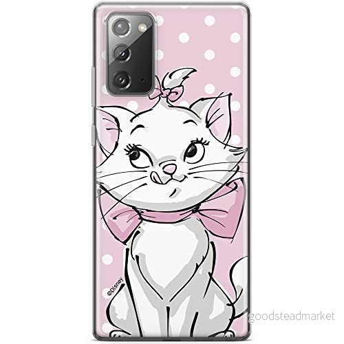 ERT GROUP mobiltelefonfodral för Samsung GALAXY NOTE 20 originalt och officiellt licensierat Disney mönster Marie 002 optimalt anpassad till formen på mobiltelefonen, fodral tillverkad av TPU plast 5903040457603
