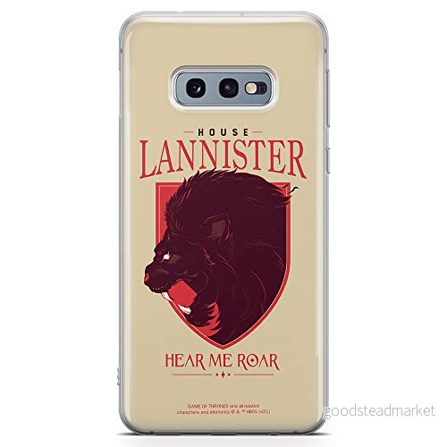 ERT GROUP mobiltelefonfodral för Samsung S10e originalt och officiellt licensierat Game od Thrones mönster of 008 anpassad till formen på mobiltelefonen, fodral tillverkad av TPU plast 5903932673142