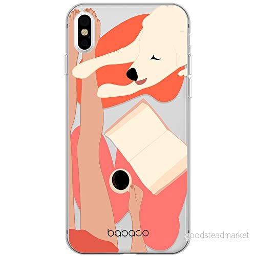 ERT GROUP mobiltelefonfodral för Iphone XS Max originalt och officiellt licensierat Babaco mönster Dogs 002 optimalt anpassad till formen på mobiltelefonen, gedeeltelijk transparant 5905131031105