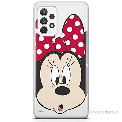ERT GROUP mobiltelefonfodral för Samsung A33 5G originalt och officiellt licensierat Disney mönster Minnie 054 optimalt anpassad till formen på mobiltelefonen, gedeeltelijk transparant 5904805343643