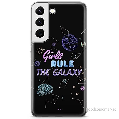 ERT GROUP mobiltelefonfodral för Samsung S22 originalt och officiellt licensierat Star Wars mönster 024 optimalt anpassad till formen på mobiltelefonen, fodral tillverkad av TPU plast 5904805306792