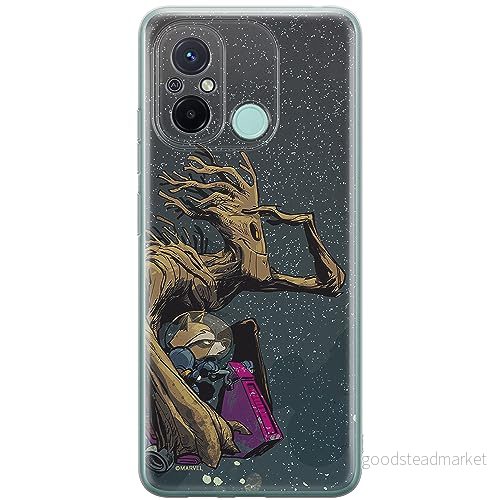 ERT GROUP mobiltelefonfodral för Xiaomi REDMI 12C/ 11A originalt och officiellt licensierat Marvel mönster Guardians of the Galaxy 003, fodral tillverkad av TPU plast 5905511856540