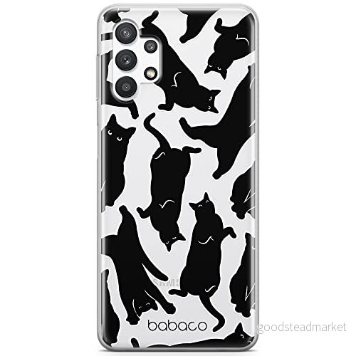 ERT GROUP mobiltelefonfodral för Samsung A32 5G originalt och officiellt licensierat Babaco mönster Cats 005 optimalt anpassad till formen på mobiltelefonen, gedeeltelijk transparant 5905131125736