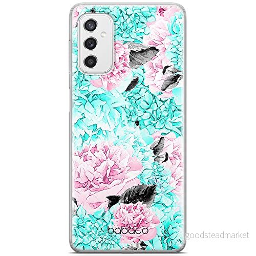ERT GROUP mobiltelefonfodral för Samsung M52 5G originalt och officiellt licensierat Babaco mönster Flowers 003 optimalt anpassad till formen på mobiltelefonen, fodral tillverkad av TPU plast 5904805380082