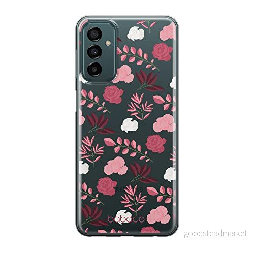 ERT GROUP mobiltelefonfodral för Samsung M13 4G/M23 5G/F23 originalt och officiellt licensierat Babaco mönster Flowers 020 optimalt anpassad till formen på mobiltelefonen, gedeeltelijk transparant 5905511365370