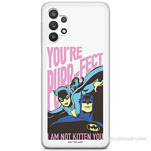 ERT GROUP mobiltelefonfodral för Samsung A32 5G originalt och officiellt licensierat DC mönster Batman 067 optimalt anpassad till formen på mobiltelefonen, fodral tillverkad av TPU plast 5905131520500