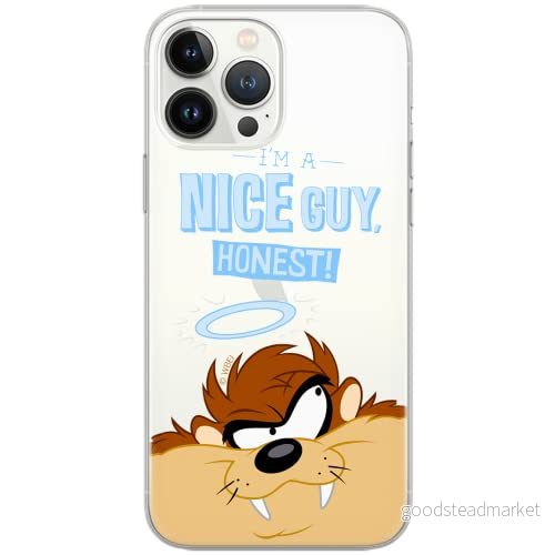 ERT GROUP mobiltelefonfodral för Huawei P30 Lite originalt och officiellt licensierat Looney Tunes mönster Tasmanian 003 Vit optimalt anpassad till formen på mobiltelefonen, gedeeltelijk transparant 5902980145243