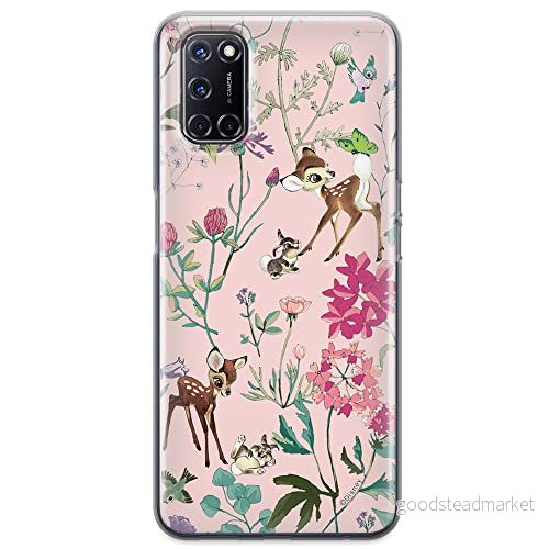 ERT GROUP mobiltelefonfodral för Oppo A92/ A72/ A52 originalt och officiellt licensierat Disney mönster Bambi & Friends 001 anpassad till formen på mobiltelefonen, fodral tillverkad av TPU plast 5903040198001