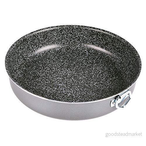 Alluflon Tradition Italien kakform, aluminium, svart, 24 cm 8003703160608