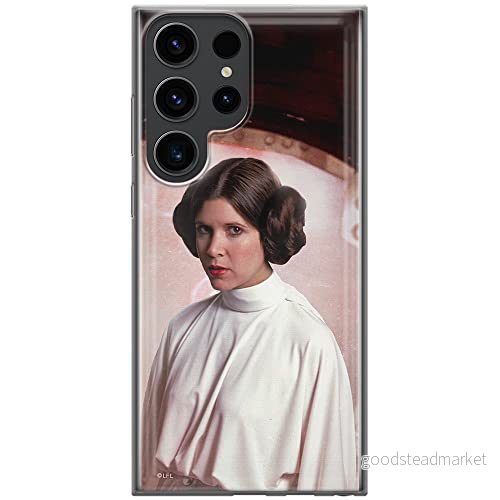 ERT GROUP mobiltelefonfodral för Samsung S23 ULTRA originalt och officiellt licensierat Star Wars mönster Leia 001 optimalt anpassad till formen på mobiltelefonen, fodral tillverkad av TPU plast 5905511457396