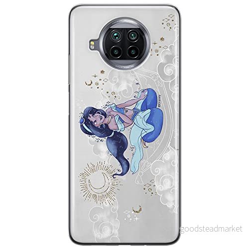 ERT GROUP mobiltelefonfodral för Xiaomi MI 10T LITE/REDMI NOTE 9 PRO 5G originalt och officiellt licensierat Disney mönster Jasmine 006, fodral tillverkad av TPU plast 5903537159447