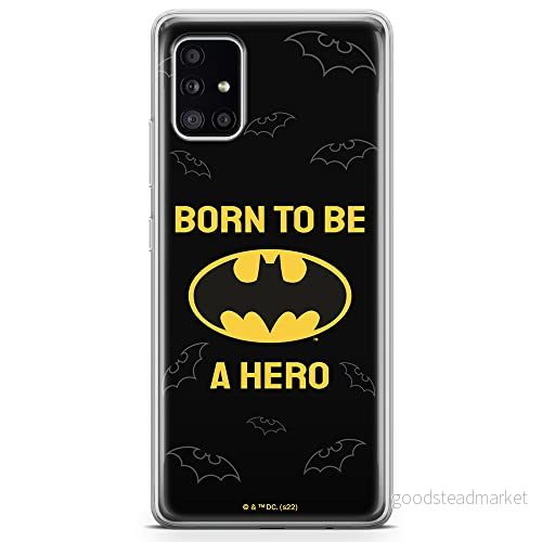 ERT GROUP mobiltelefonfodral för Samsung A51 originalt och officiellt licensierat DC mönster Batman 058 optimalt anpassad till formen på mobiltelefonen, fodral tillverkad av TPU plast 5905131537393