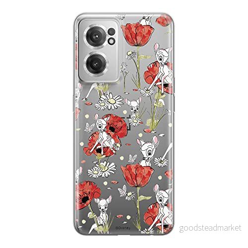 ERT GROUP mobiltelefonfodral för Oneplus NORD CE 2 originalt och officiellt licensierat Disney mönster Bambi 001 optimalt anpassad till formen på mobiltelefonen, gedeeltelijk transparant 5905511283490